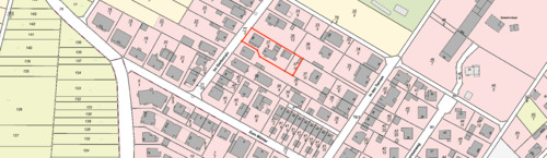 Flurkarte - Einfamilienhaus in Offenbach am Main zum Kaufen