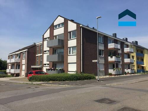Moers: 2-Zi.-Whg. mit Balkon - 2 Zimmer Etagenwohnung zur Miete in Moers