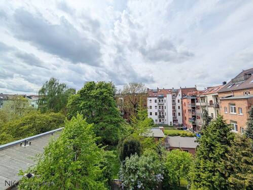 Ausblick vom Balkon - 