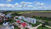 Drohnenaufnahme - großzügige 3-Zimmer-Wohnung in Günzburg zu verkaufen