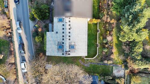 Vogelperspektive - 5 Zimmer Doppelhaushälfte in Marburg