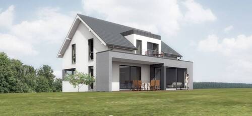 P-4auf Garage.jpg - 5 Zimmer Einfamilienhaus in Hetzerath