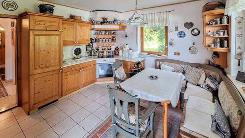 Küche mit Essecke - 