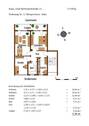 Grundriss - 3 Zimmer Etagenwohnung zur Miete in Konz