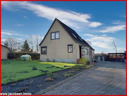 Nord-Ost-Ansicht - 3 Zimmer Einfamilienhaus zum Kaufen in Twedt