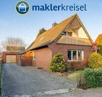Esens: Solides Haus in begehrter Lage mit Wintergarten, Loggia und Garage!
