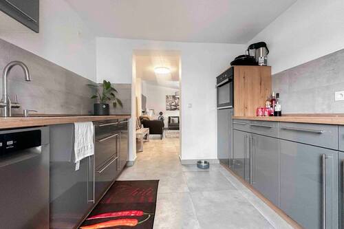 Küche Hinterhaus - 8 Zimmer Einfamilienhaus zum Kaufen in Oberhaid