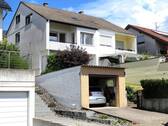 CIMG2023.1 - Gepflegte Doppelhaushälfte in herrlicher Aussichtslage von Uhingen - BalkonTerr.GartenEBKGarage