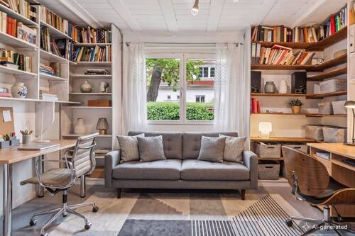Arbeitszimmer KI set up - 