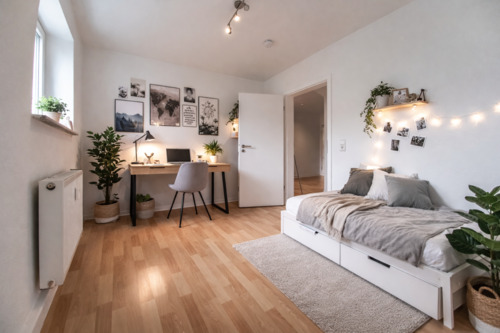 Schlafzimmer Digitales Staging OG li - 