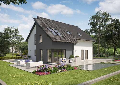 Hausansicht - Mehr Platz fürs Wir! Generationsübergreifend bauen - das Haus mit Einliegerwohnung