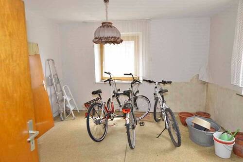 Wohnküche im Erdgeschoss - (z.Zt. Abstellraum) - 