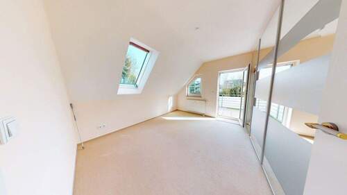 Schlafzimmer - 2 Zimmer Etagenwohnung zum Kaufen in Dreieich