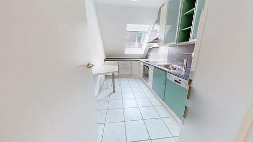 Küche - Etagenwohnung mit 61,00 m&sup2; in Dreieich zum Kaufen