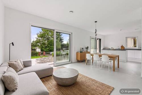Wohn-Essbereich - 6 Zimmer Einfamilienhaus in Berlin