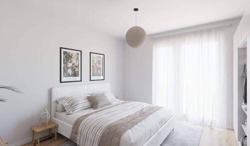 Ein gemütliches Schlafzimmer - Maximaler Komfort mit guter Verkehrsanbindung