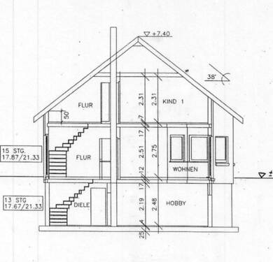 Vordere Bauansicht - 