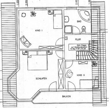 Bauansicht Obergeschoss - 