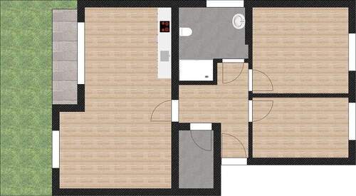 EG Rechts - 3 Zimmer Etagenwohnung in Passau / Grubweg