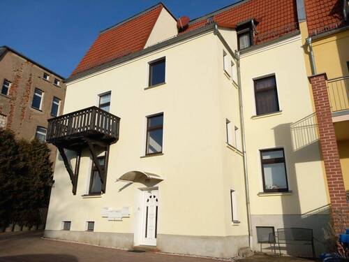 Außenansicht - Mehrfamilienhaus, Wohnhaus in Crimmitschau / Gablenz