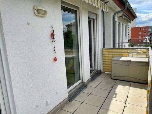 Balkon - Etagenwohnung mit 59,20 m&sup2; in Langen zum Kaufen
