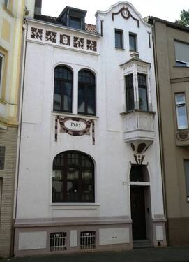 Außenansicht (Straßenseite) 1 - Jugendstil-Stadthaus Nähe Fachhochschule Niederrhein
