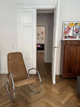 Wohnzimmer - 4 Zimmer Etagenwohnung in Berlin