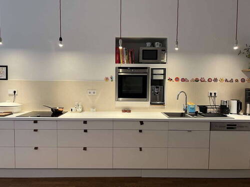 Wohnküche mit Einbauküche - Etagenwohnung mit 130,00 m&sup2; in Berlin zum Kaufen