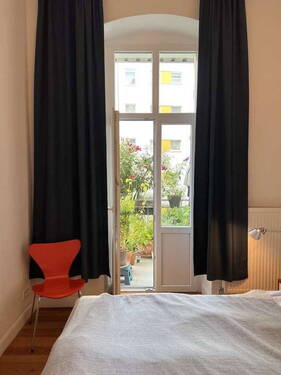 Schlafzimmer zum Hof - 