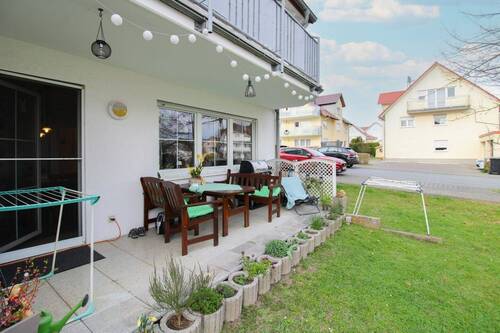 Terrasse - 3 Zimmer Etagenwohnung zum Kaufen in Gießen