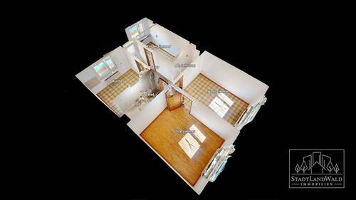 Wohnungsansicht 3D - 