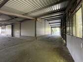 Halle Überdachung hinten - 