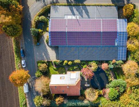 Grundstück von Oben - Halle in Friesoythe zum Kaufen