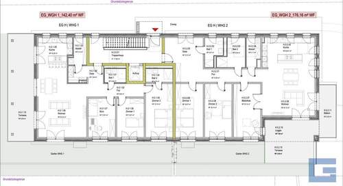 Haus Hohenbergstraße - Erdgeschoss - 