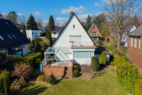 Rückseite - Einfamilienhaus mit 95,00 m&sup2; in Hamburg zum Kaufen