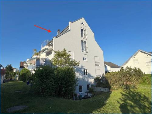 sonniger Balkon - 3 Zimmer Etagenwohnung zum Kaufen in Radolfzell am Bodensee