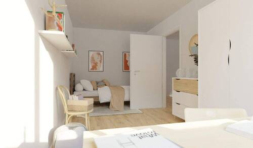 Komfortables Kinderzimmer im Obergeschoss - 