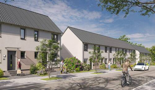 Moderne und komfortable Reihenhäuser - 