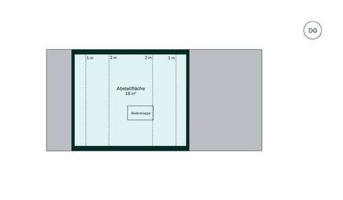 Zusätzliche Abstellfläche im Dachgeschoss - 