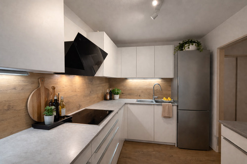 Küche - Gepflegte 3-Zimmer-Wohnung in ruhiger Lage in Marzoll