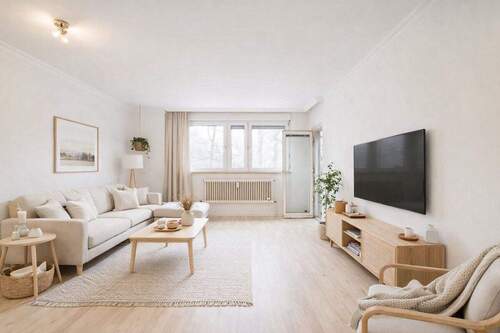 Wohnzimmer visualisiert - 