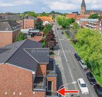 Moderne Obergeschosswohnung mit Balkon - Erstbezug im Stadtkern von Papenburg