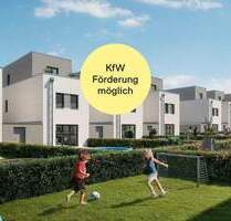 Modernes Reihenhaus als Effizienzhaus 55 - Langen