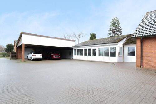 Außenansicht - Gepflegte Büroräume mit Erweiterungsoption in Hennstedt zu vermieten