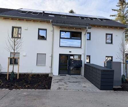 Ansicht Apartmenthaus.jpg - Neubau: 3-Zimmerwohnung EG-Garten oder 1. OG mit Balkon