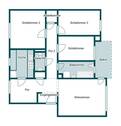 Grundriss Skizze - 