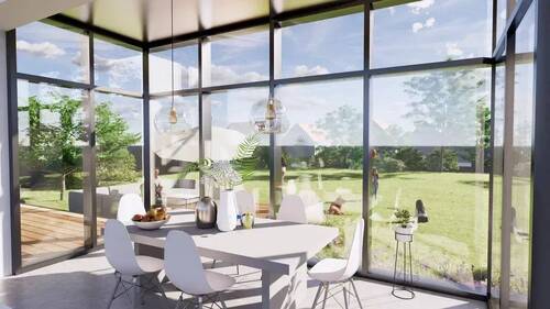 Wintergarten.webp - Exklusives Architektenhaus von Visio Planhaus (Ausbauhaus)