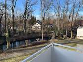 Tolle Aussicht vom Balkon (Westseite) - 4 Zimmer Etagenwohnung zur Miete in Erding