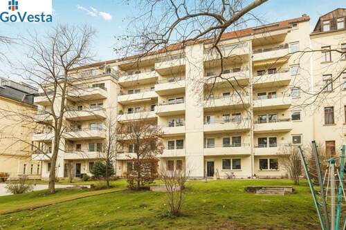 rückwärtige Ansicht (HOF) - 2 Zimmer Etagenwohnung in Leipzig