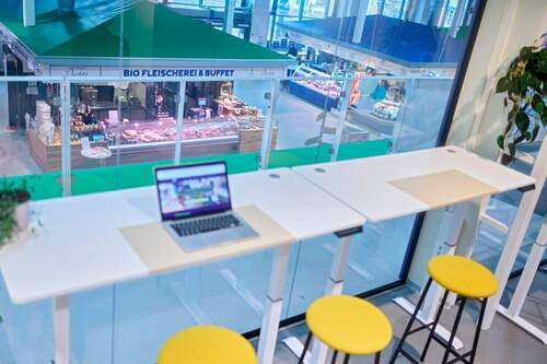 Aussicht von der Galerie - Büro zur Miete in Berlin